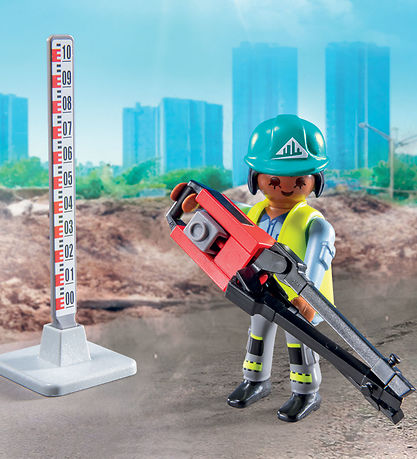 Playmobil Action Heroes - Roadworks - 71751 - 43 Parts