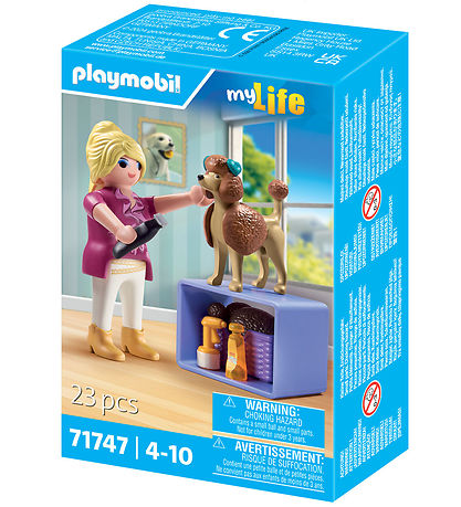 Playmobil MyLife - Dog salon - 71747 - 23 Parts