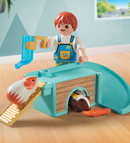 Playmobil MyLife - Guinea Pig House - 71746 - 10 Parts