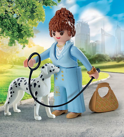 Playmobil MyLife - Manager with Dalmatian - 71736 - 8 Parts