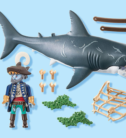 Playmobil Pirates - Giant Shark with Pirate - 71793 - 21 Parts