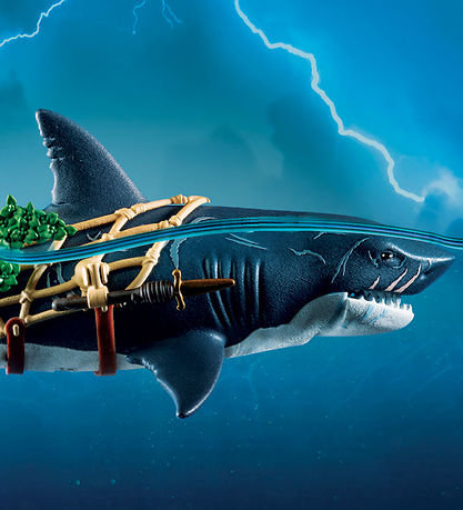Playmobil Pirates - Giant Shark with Pirate - 71793 - 21 Parts
