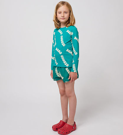 Bobo Choses Badshorts - Vågigt - Grön