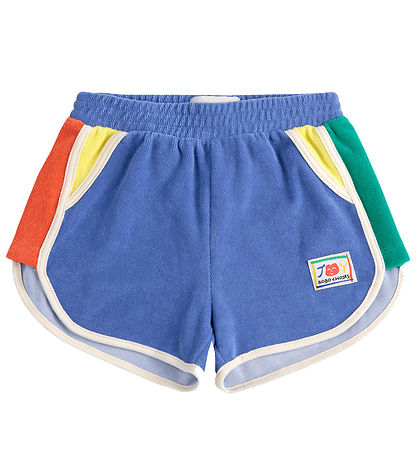 Bobo Choses Shorts - Smiling Color Block - Blue
