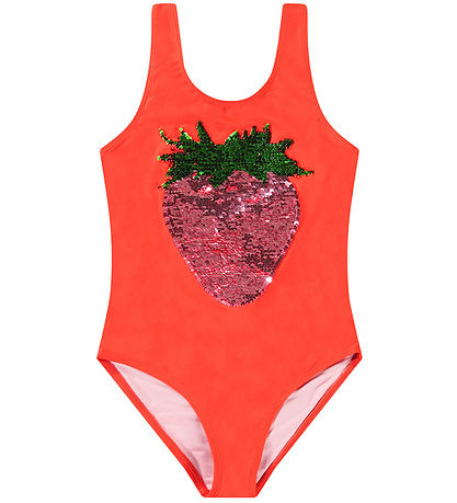 Molo Sundföt - UV50+ - Nika - Glitter Strawberry