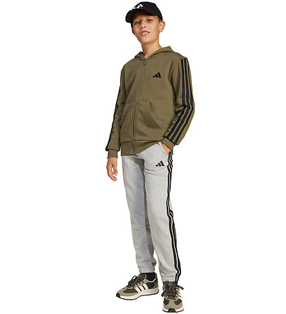 adidas Performance Cardigan - Olive Strata/Black