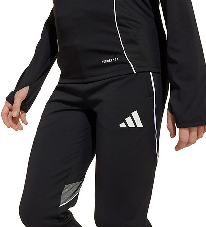 adidas Performance Byxor - Tiro25C - Svart/Team Grey Fyra