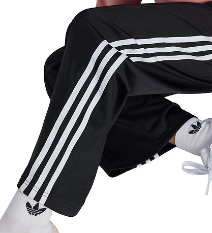adidas Originals Trainingshose - Weit - Schwarz m. Weiß