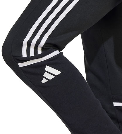 adidas Performance Jogginghosen - SQ25 - Schwarz m. Weiß