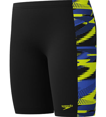 Speedo Badbyxor - HyoerBoom Panel Jammer - Svart m. Gul