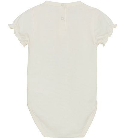 En Fant Bodysuit s/s - Egret