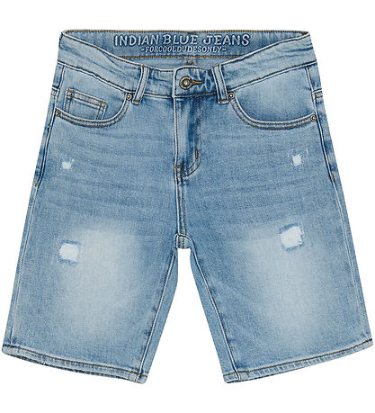 intialainen Blue Jeans Farkkushortsit - Sininen