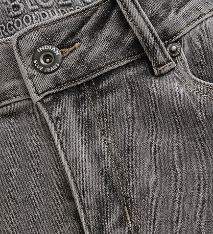 Indiaas Blue Jeans Jeansbroek - Grijs