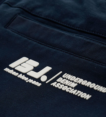 Indisk Blue Jeans Sweatshorts - Natt