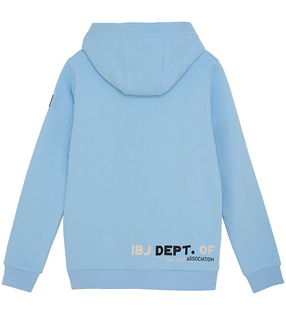 Indverskt Blue Jeans Hettupeysa - Blue Bell