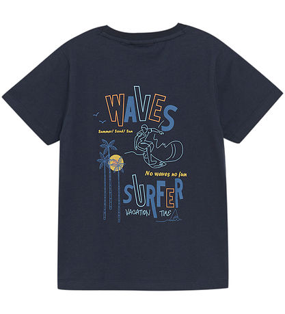 Color Kids T-shirt - Total Eclipse w. Print
