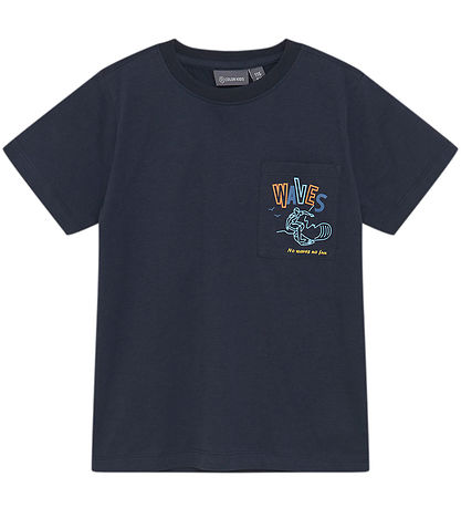 Color Kids T-shirt - Total Eclipse w. Print