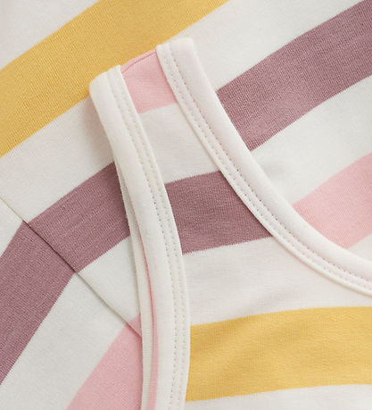 Color Kids Summer Romper - Coral Blush w. Stripes
