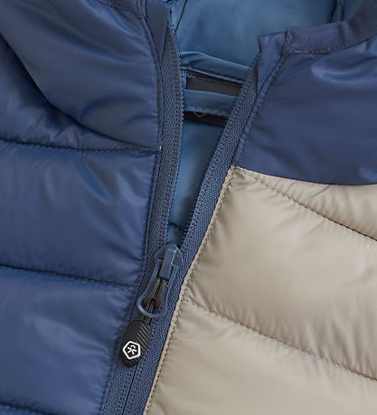 Color Kids Puffer Jacket - Vintage Indigo
