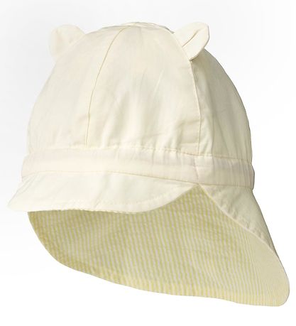 Liewood Solhatt - Gorm - Vändbar - Stripe Lemonade/Creme De La C