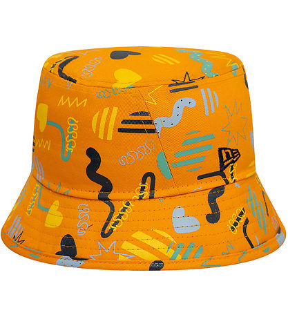 New Era Bucket Hat - Bright Orange