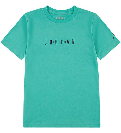 Jordan Stuttermabolur - Þvegið Teal