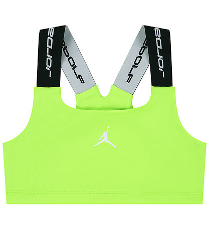 Jordan Íþróttatoppur - Dri-Fit - Rafmagns Green M. Lógó