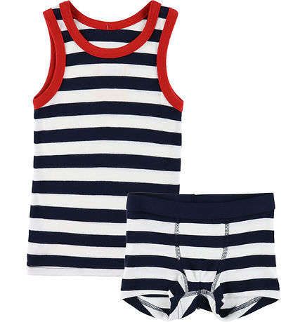 Katvig Underwear - Navy/White Striped