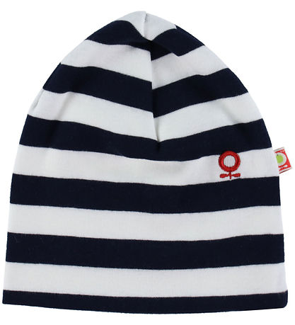 Katvig Muts - Navy/Wit Gestreept