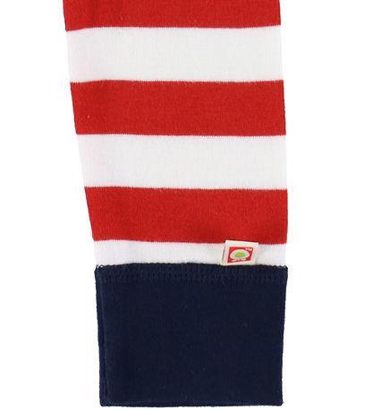 Katvig Leggings - Red/White Striped