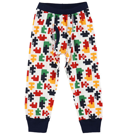 Katvig Pyjama Set - Navy/Red