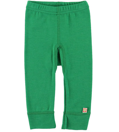 Katvig Leggings - ull - Grænt