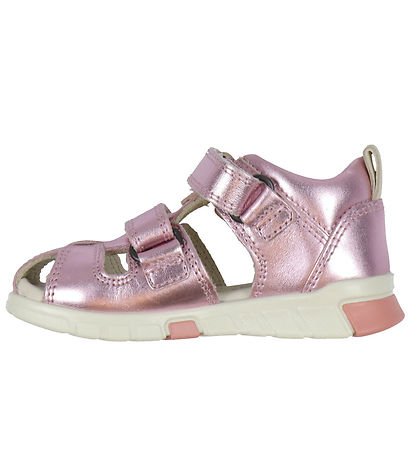 Ecco Sandals - Mini Stride Fisherman - Old Rose Metallic