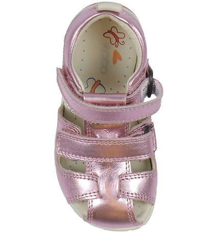 Ecco Sandals - Mini Stride Fisherman - Old Rose Metallic