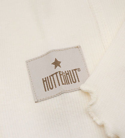 Huttelihut Balaclava - Rib - Single Layer - Antique White