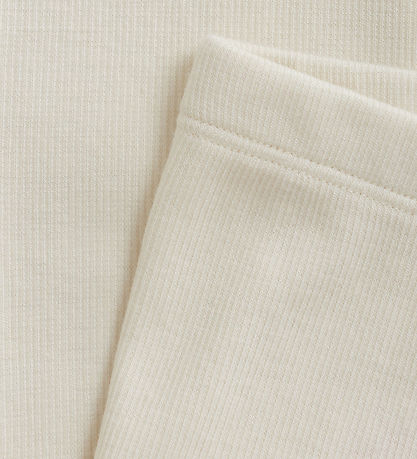 Huttelihut Leggings - Rib - Antique White