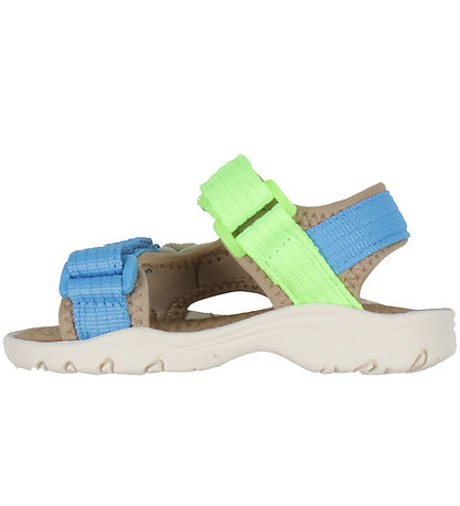 Bisgaard Sandalar - Nico - Björt Blue/Green