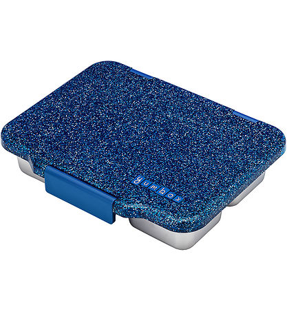 Yumbox Lunchbox w. 4 Rum - Bento Steel - Twilight Glitter
