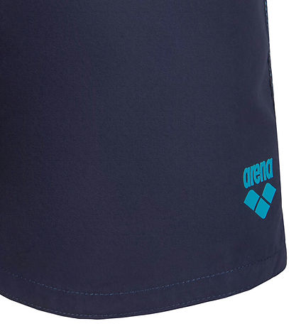 Arena Swim Shorts - Solid R - Navy/Turquoise