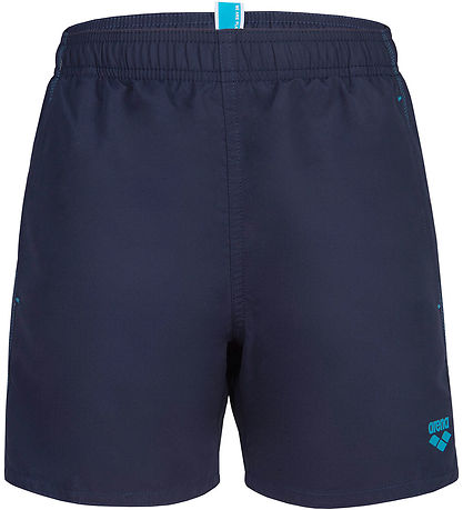 Arena Swim Shorts - Solid R - Navy/Turquoise
