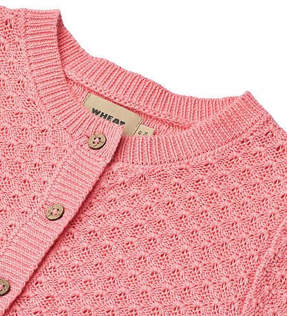 Wheat Cardigan - Knitted - Magnella - Flamingo Pink
