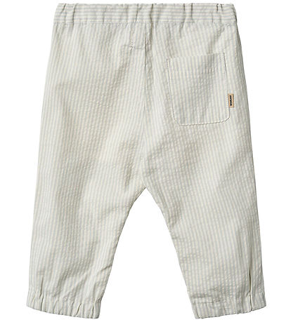Wheat Byxor - Andy - Summer Blue Stripe