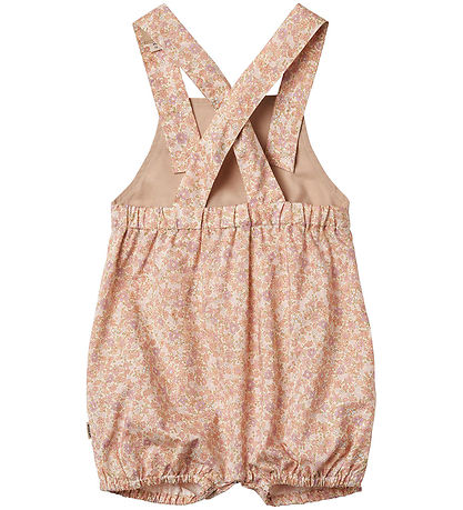 Wheat Summer Romper - Ditte - Lilac Flowers