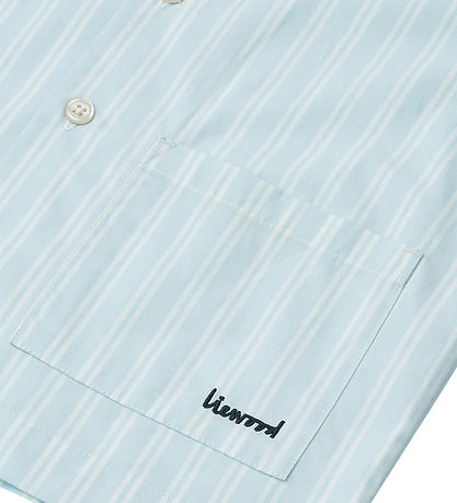 Liewood Sett - Leona - Stripe Hreint Sky/Creme De La Creme