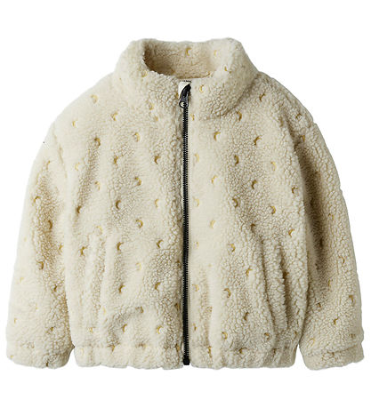 Lil' Altelier Fleece Jacket - NmnNalo - Turtledove/Moon Packing