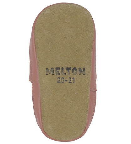 Melton Soft Sole Leather Shoes - Orange - Rose Dawn