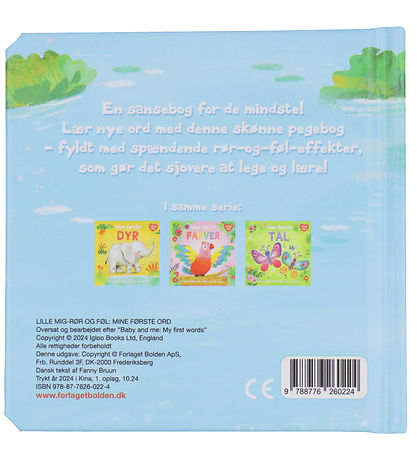 Forlaget Bolden Book w. Touch and Feel - Little me: My first wor