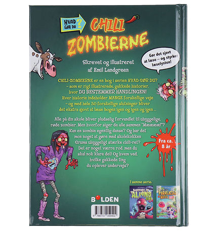 Forlaget Bolden Book - What are you doing? The chili zombies