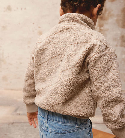 Name It Fleecejacke - Teddy - NmmDtriso - Reines Kaschmir