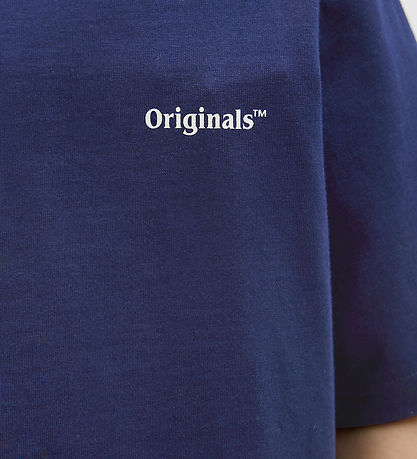 Jack & Jones Stuttermabolur - JorParos - Ocean Hellir